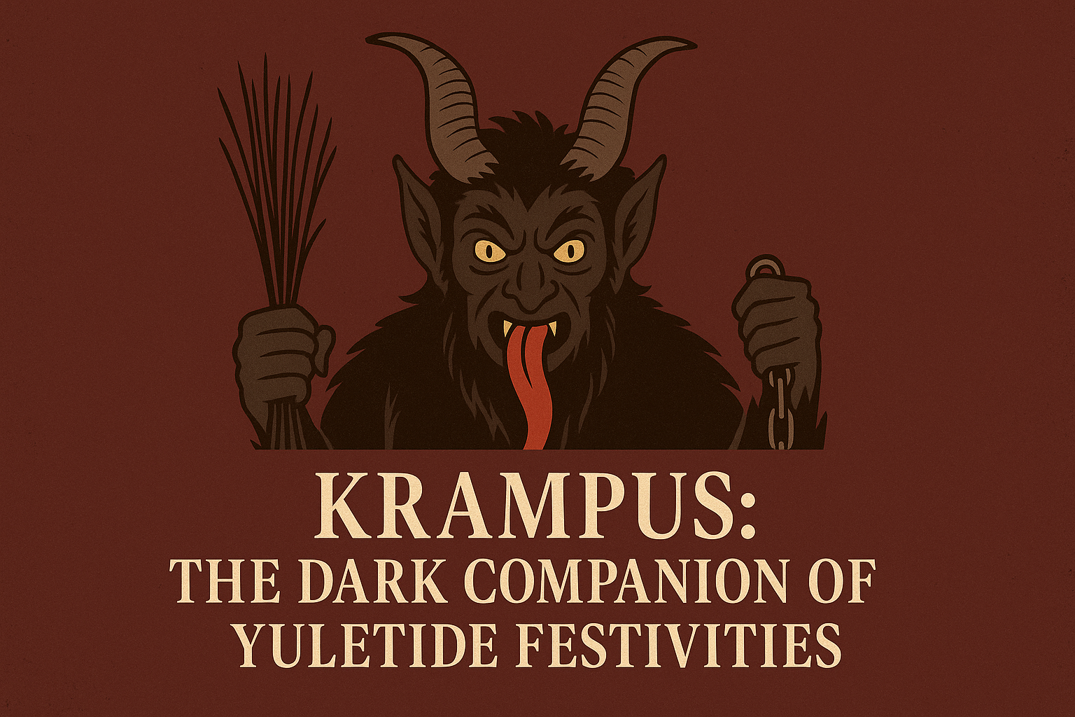 Krampus: The Dark Companion of Yuletide Festivities