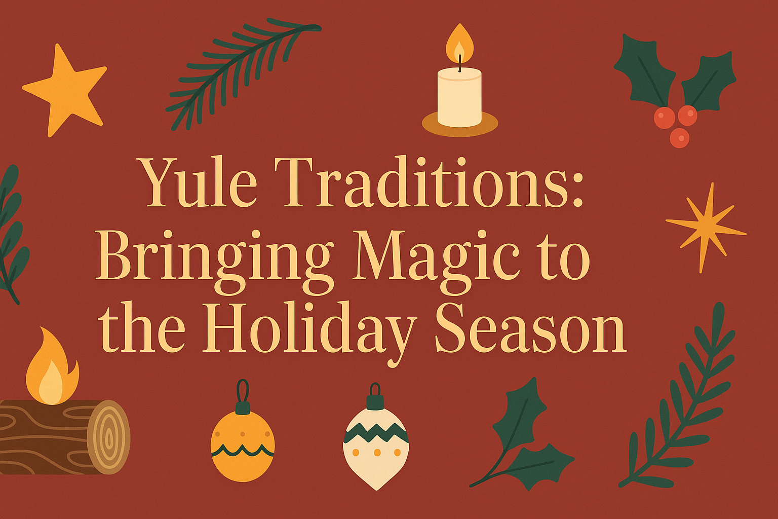 Yule Traditions: Bringing Magic to the Holiday Season