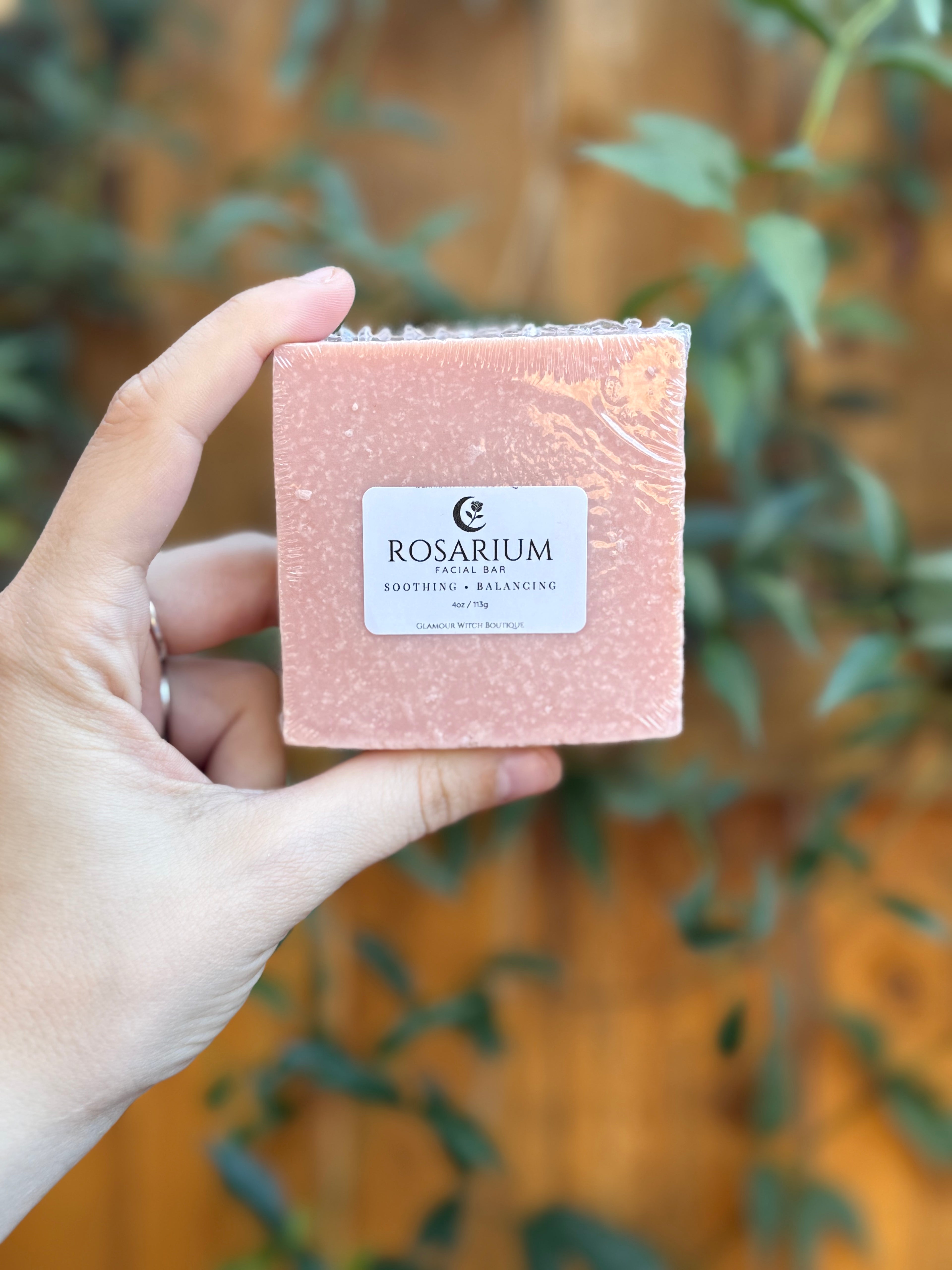 Rosarium – Rose Clay & Calamine Facial Bar