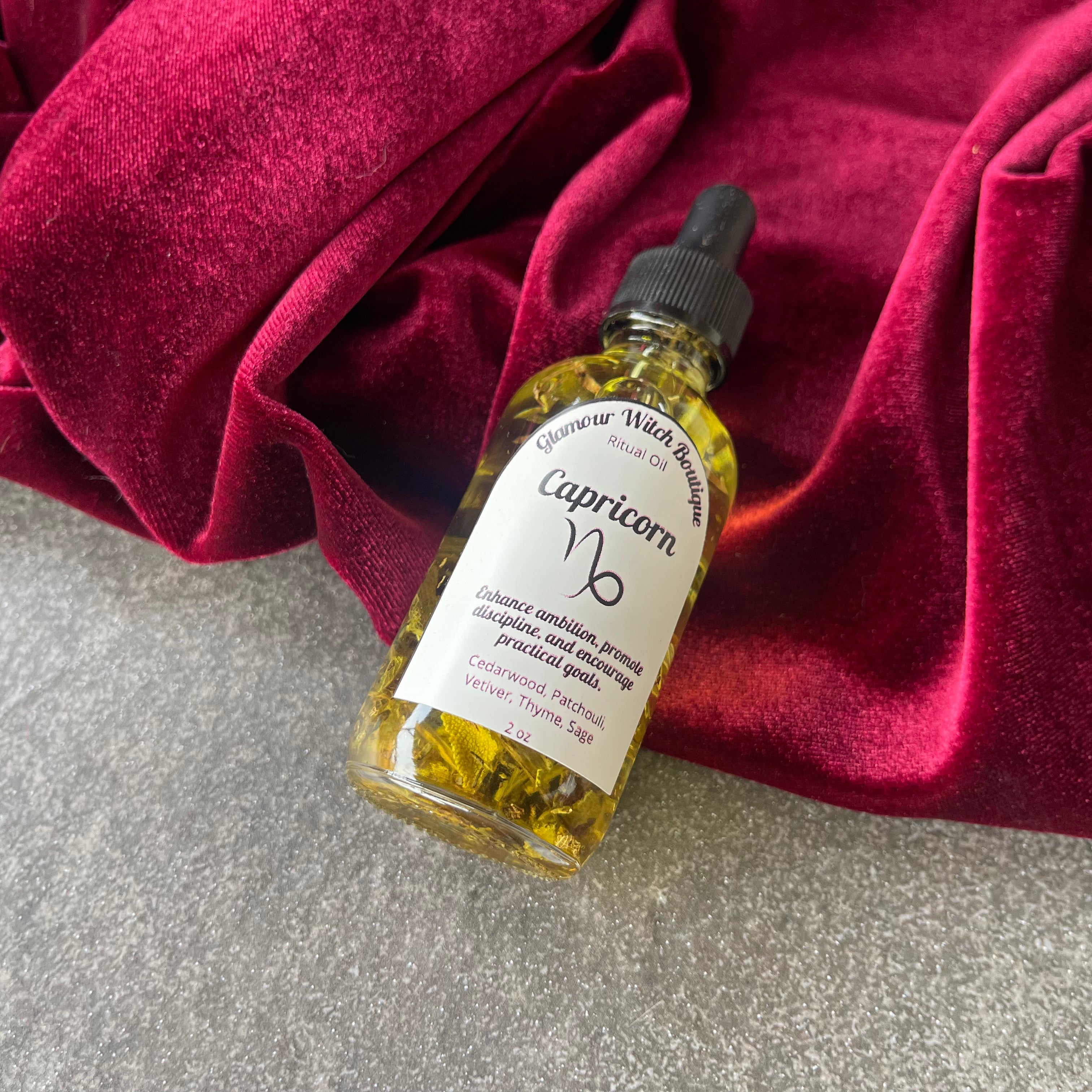 Capricorn Zodiac Ritual Oil