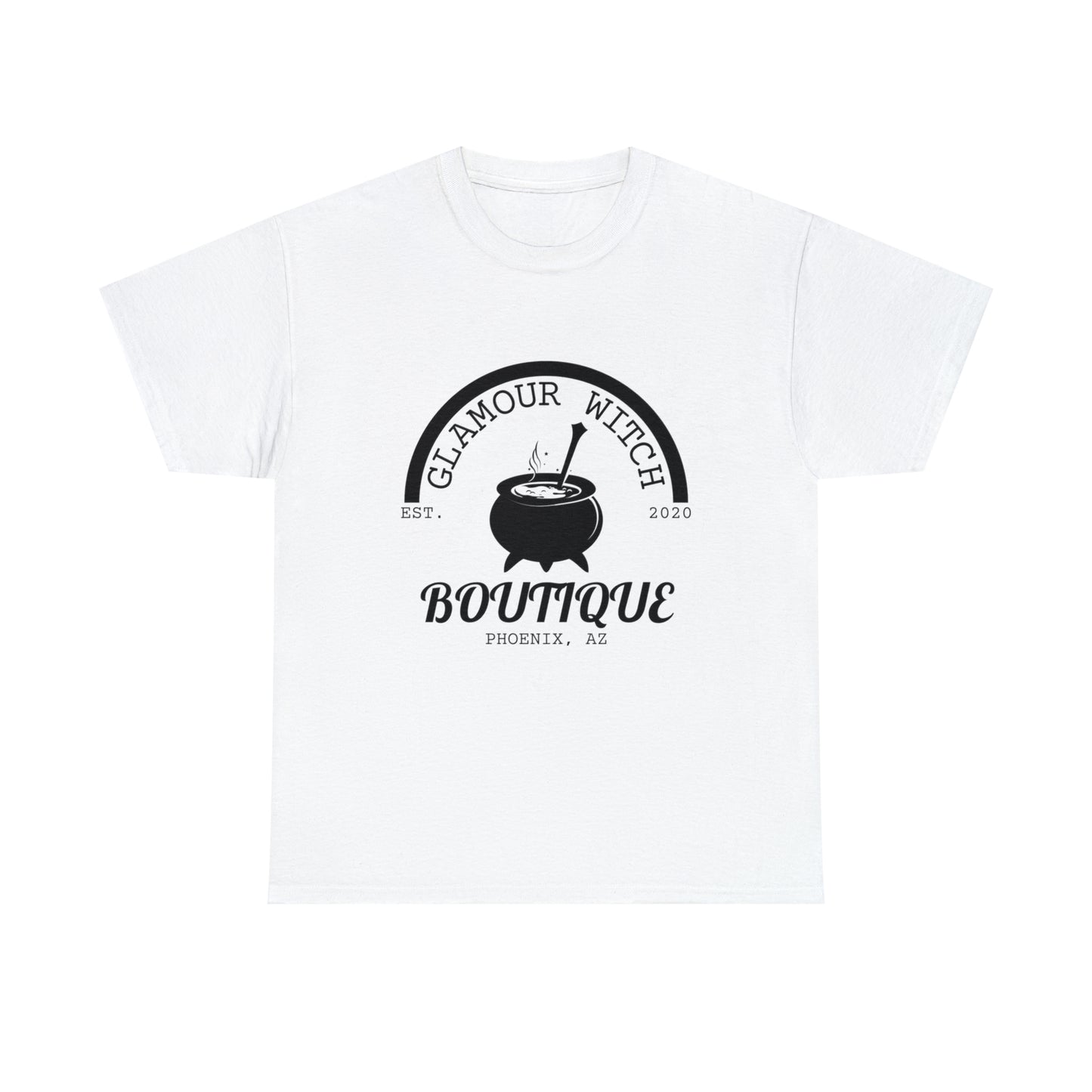 Glamour Witch Boutique Large Logo Cotton Tee
