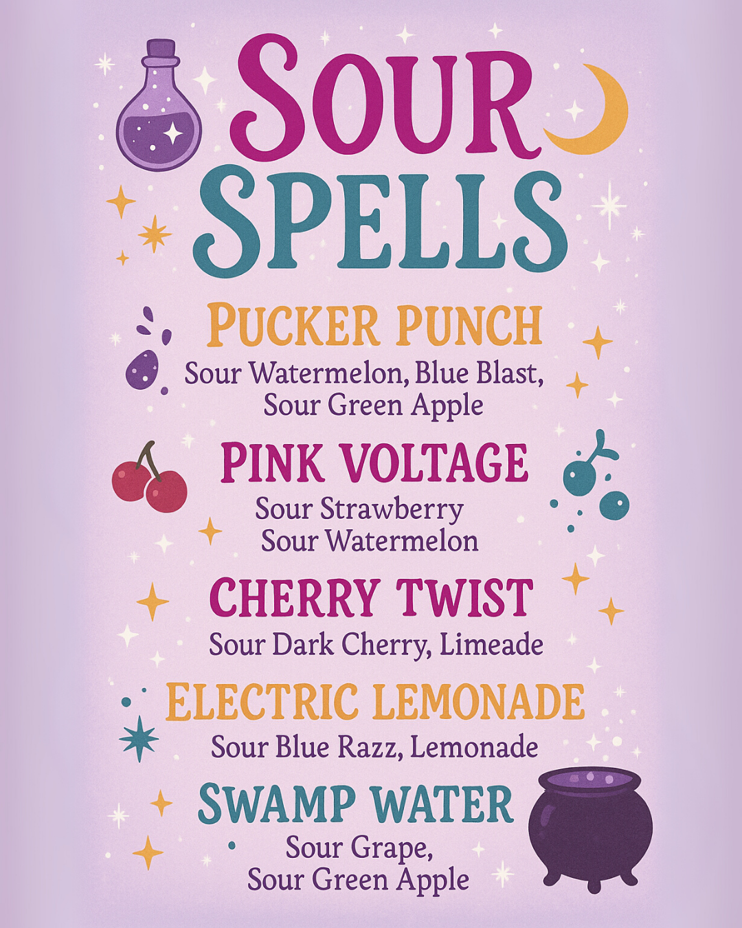 Sour Spell Elixirs | Loaded Teas