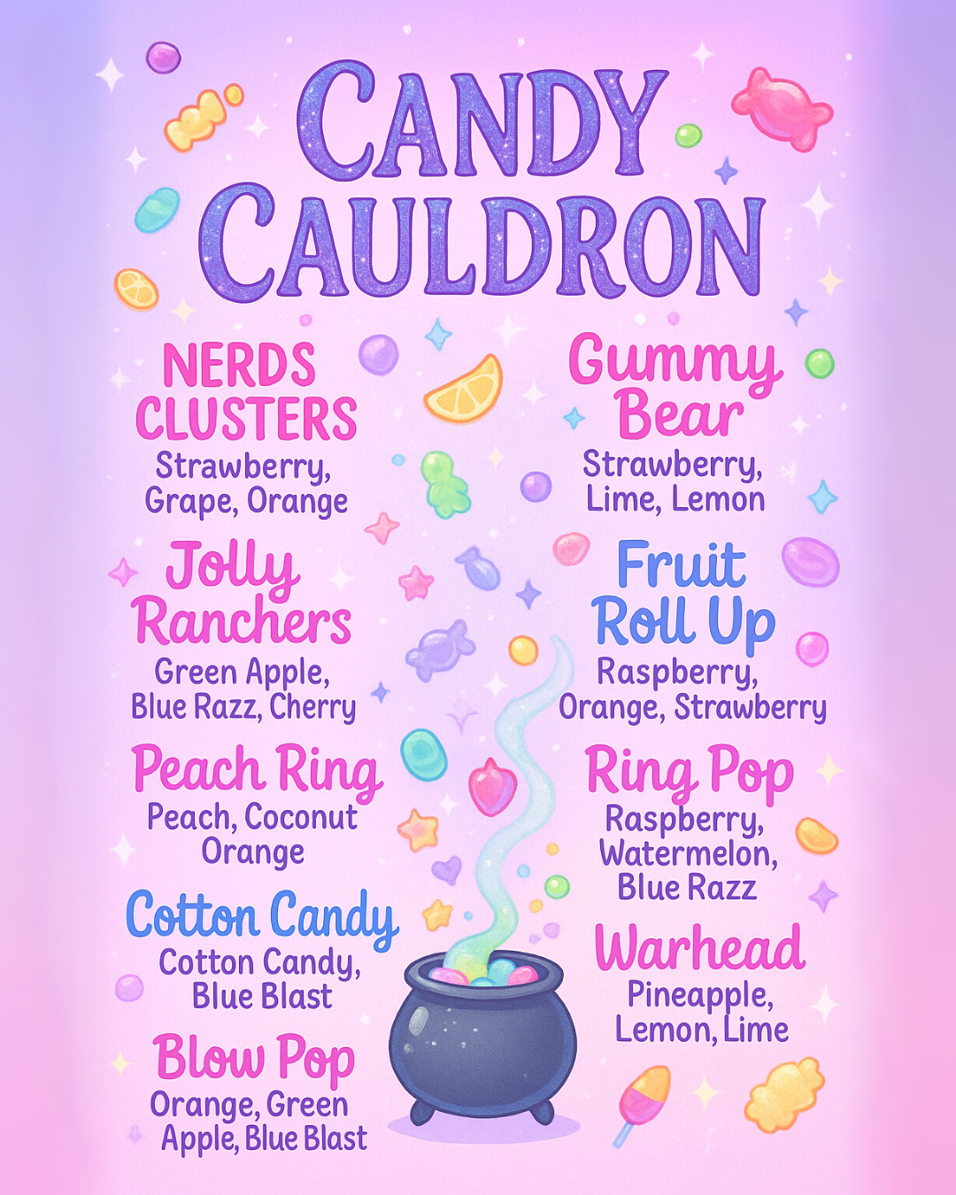 Candy Cauldron Elixirs | Loaded Teas