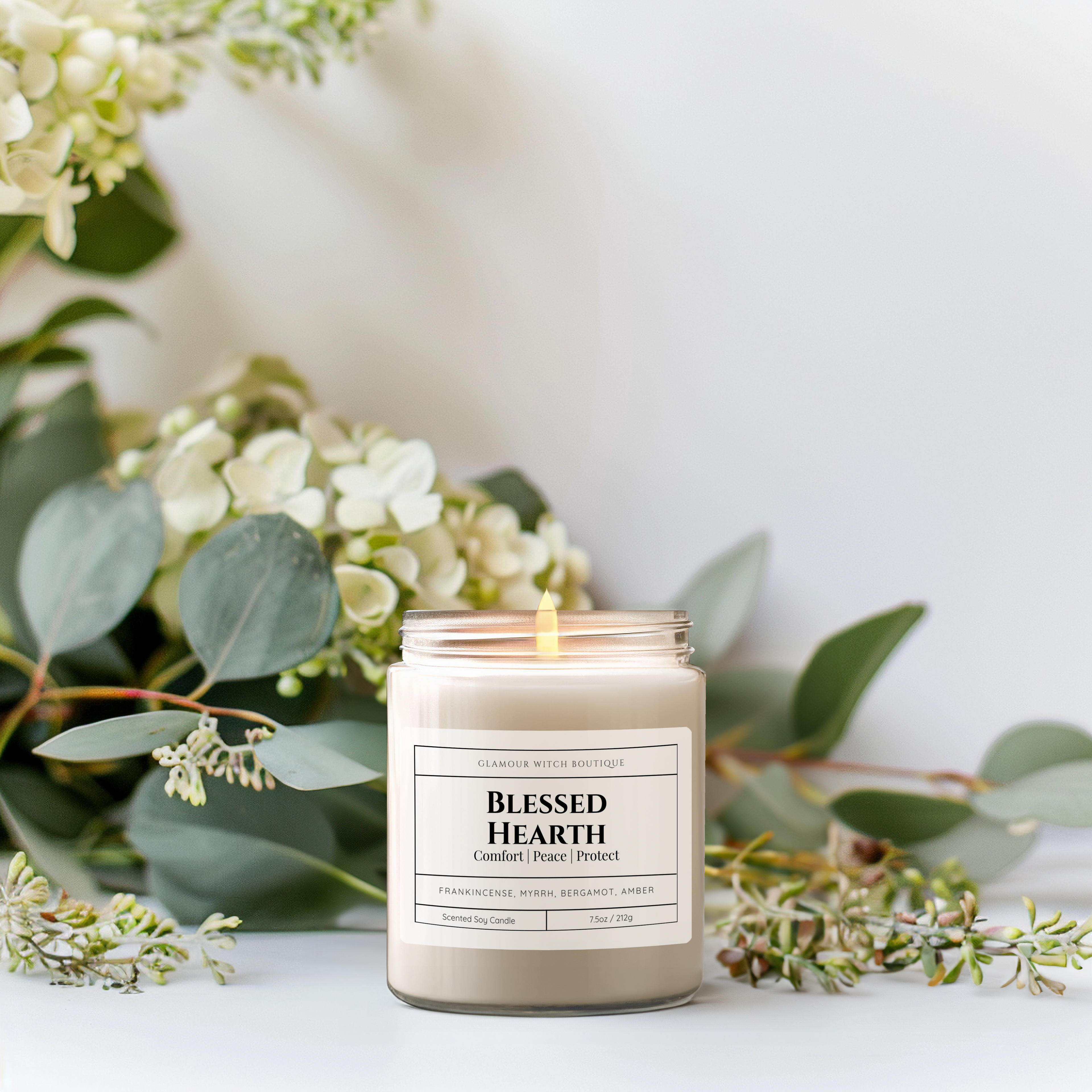 Blessed Hearth Candle