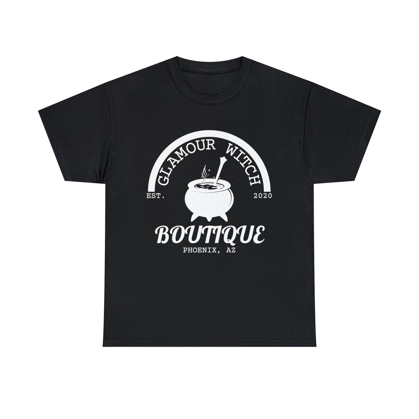 Glamour Witch Boutique Large Logo Cotton Tee