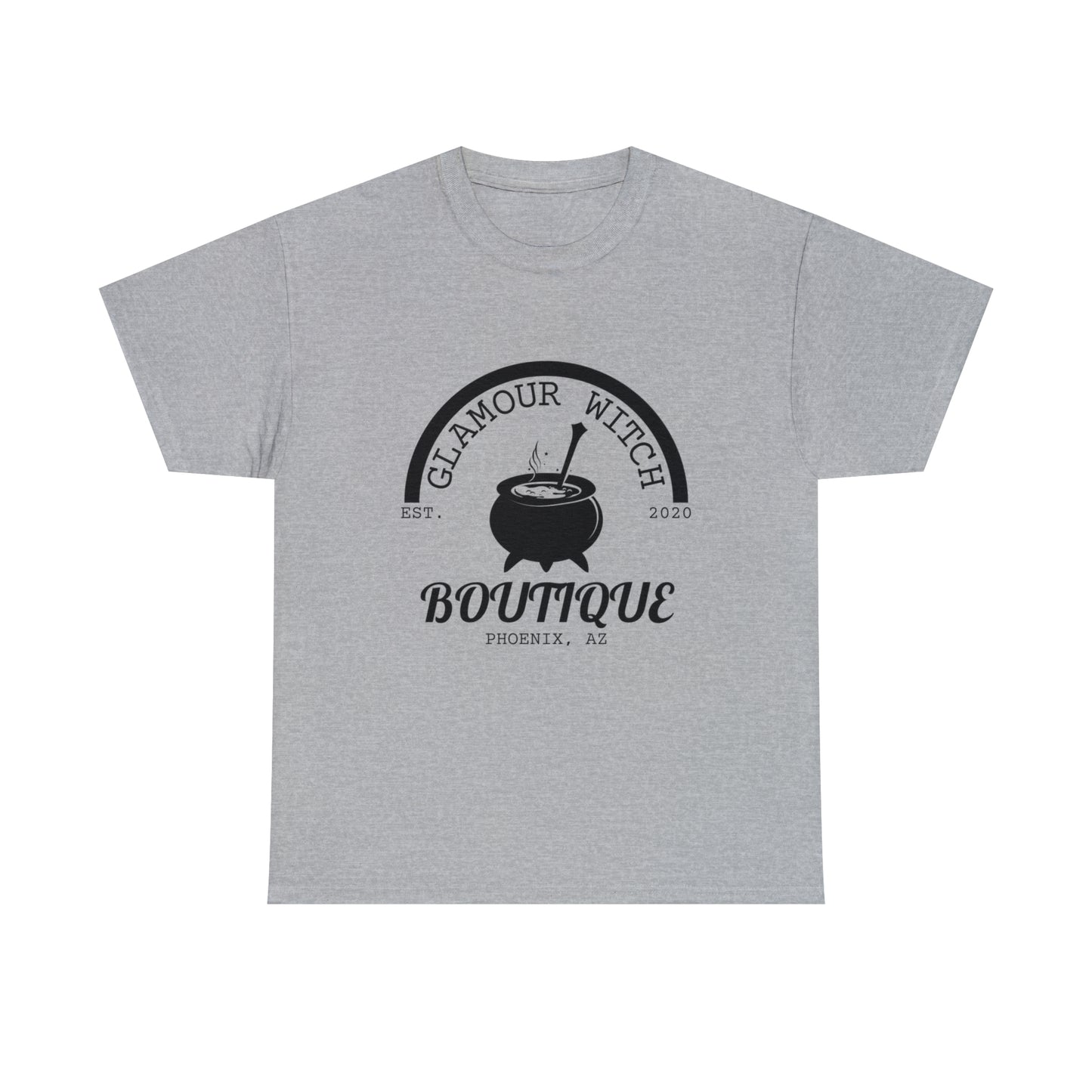 Glamour Witch Boutique Large Logo Cotton Tee