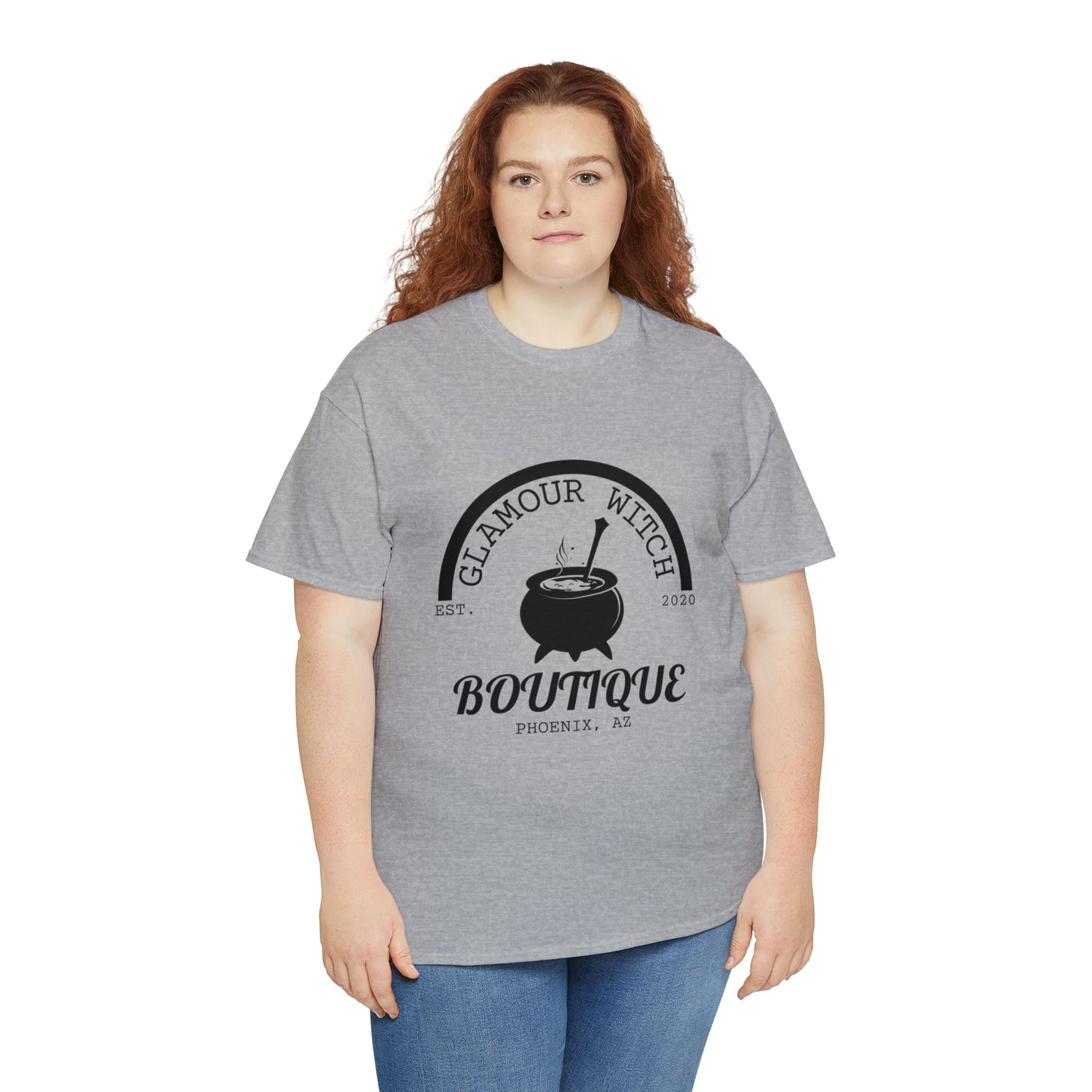 Glamour Witch Boutique Large Logo Cotton Tee