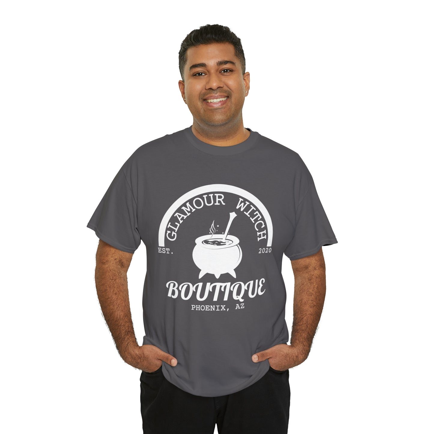 Glamour Witch Boutique Large Logo Cotton Tee