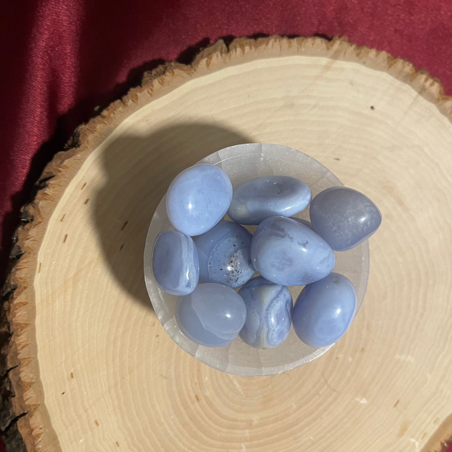 Blue Lace Agate Tumble