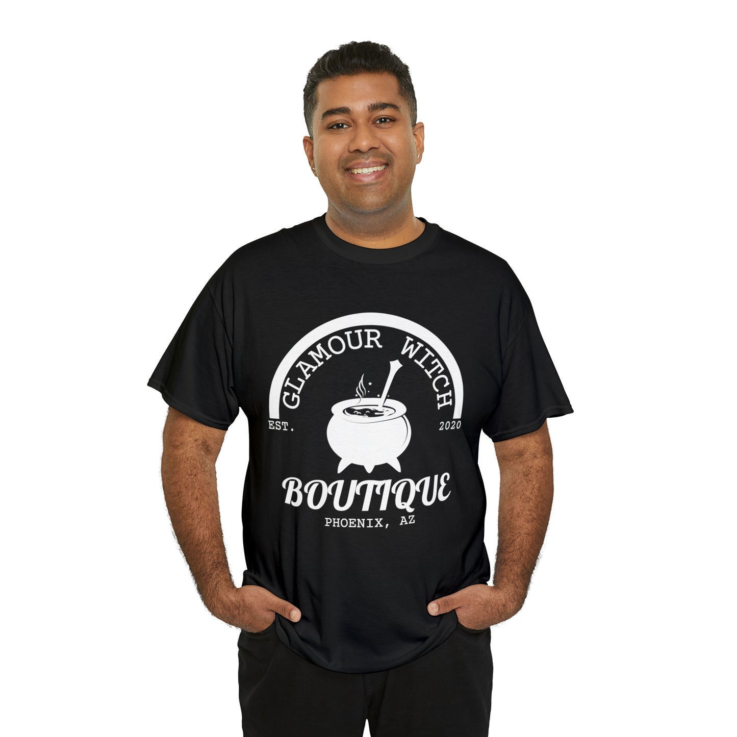 Glamour Witch Boutique Large Logo Cotton Tee