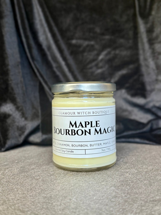 Maple Bourbon Magic Candle