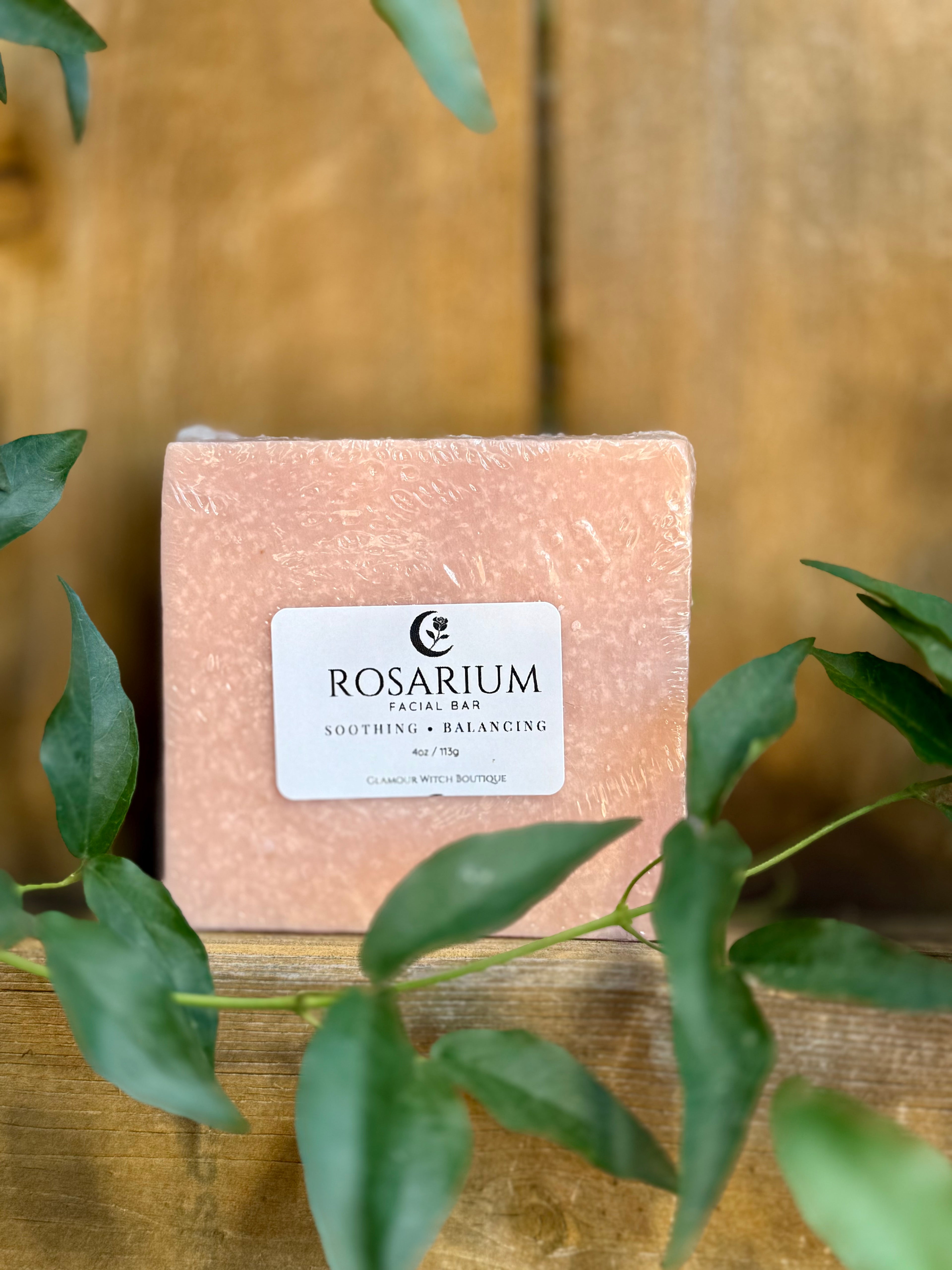 Rosarium – Rose Clay & Calamine Facial Bar