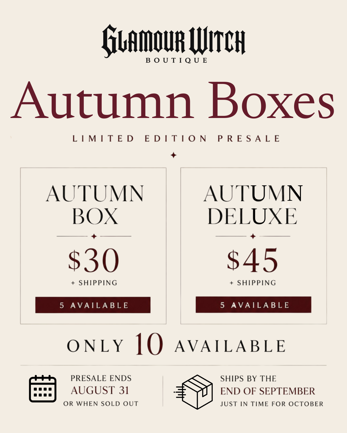 Limited Edition Autumn Box