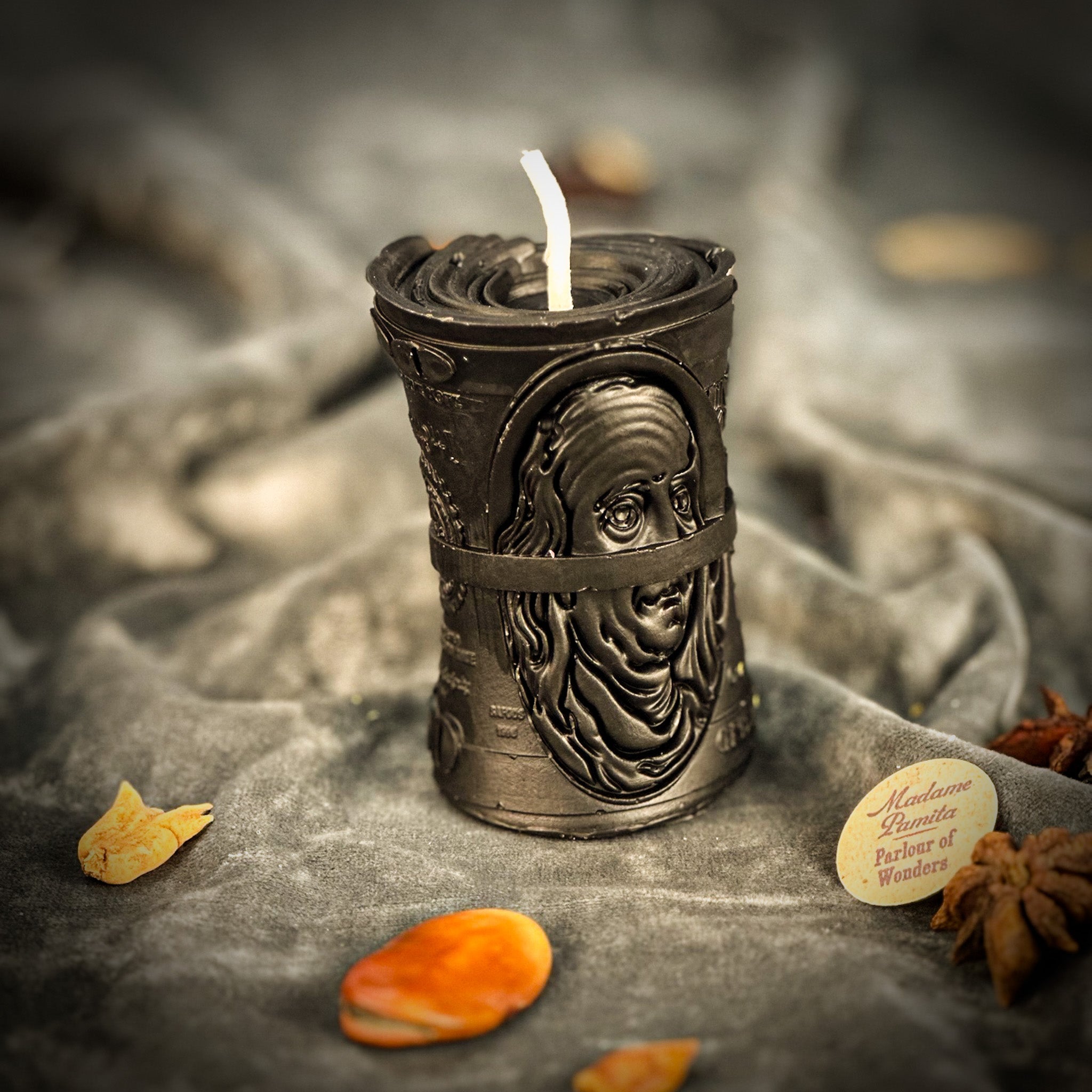 Beeswax Pay Me Spell Candle