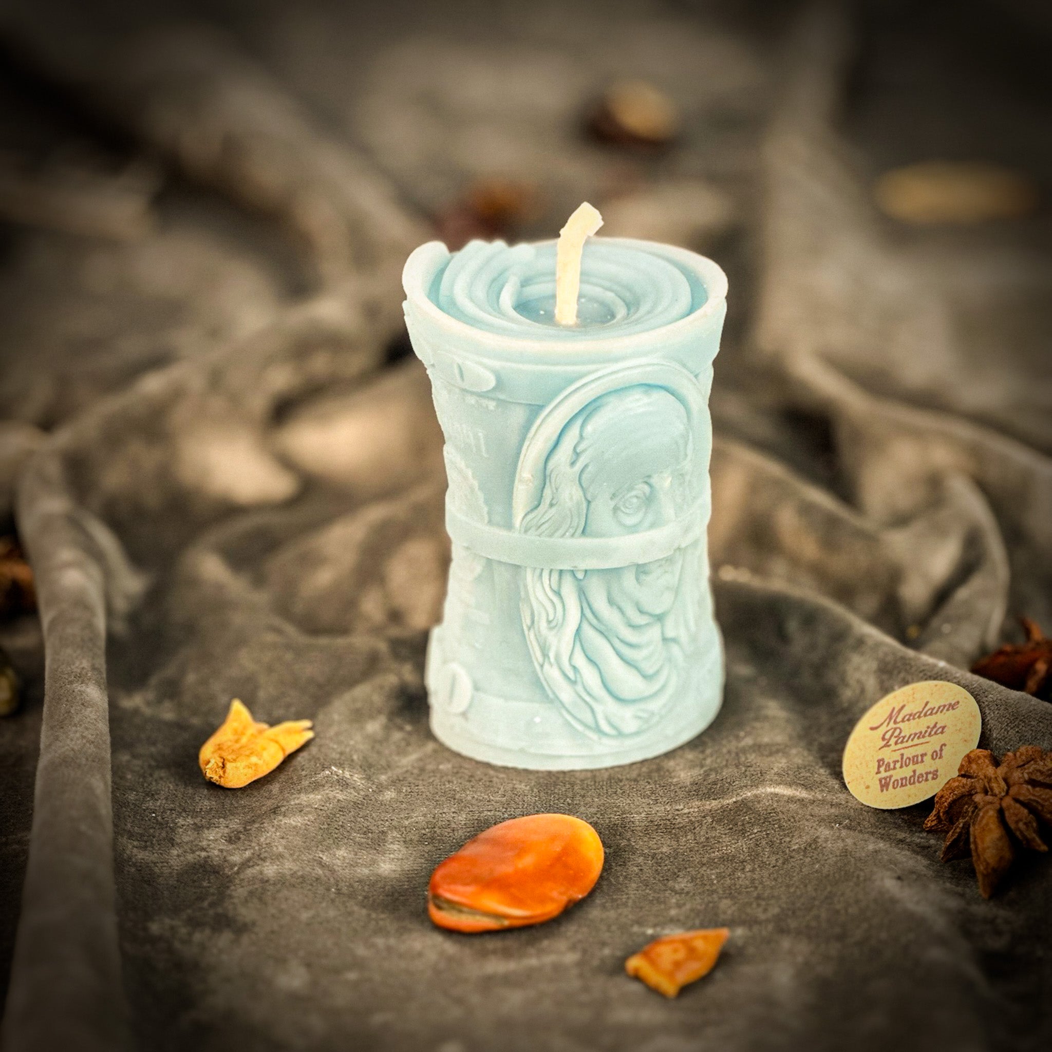 Beeswax Pay Me Spell Candle