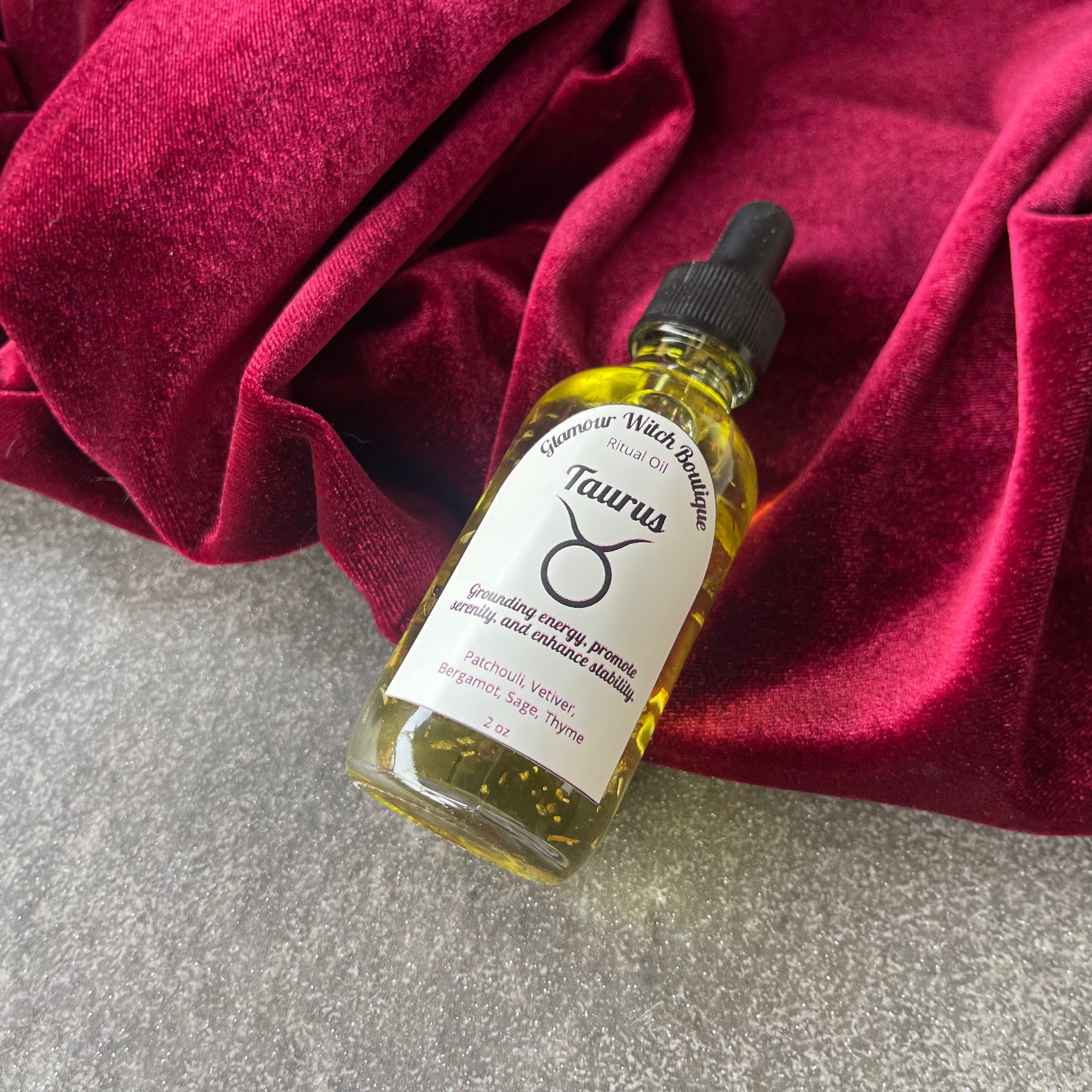 Taurus Zodiac Ritual Oil