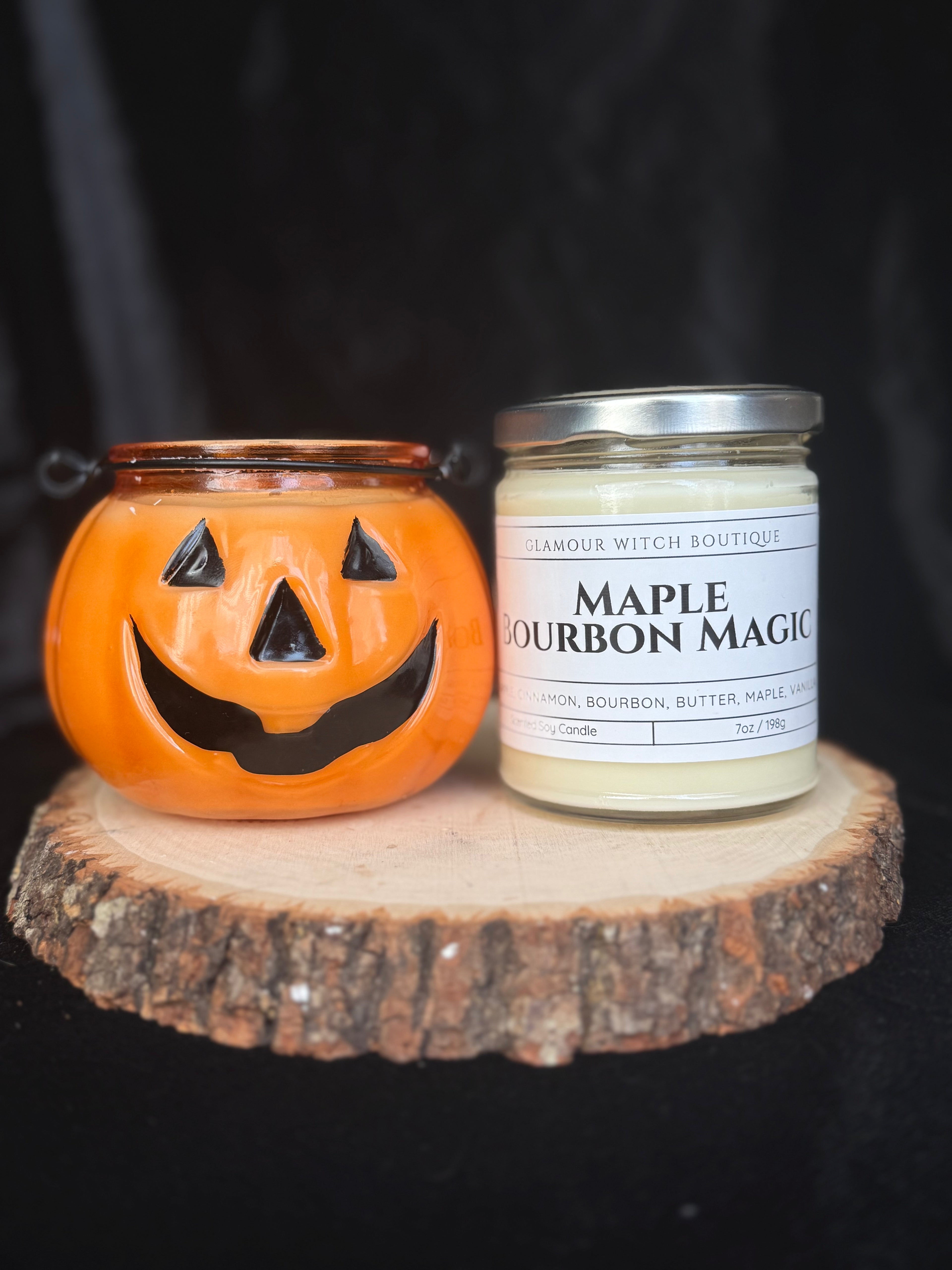 Maple Bourbon Magic Candle