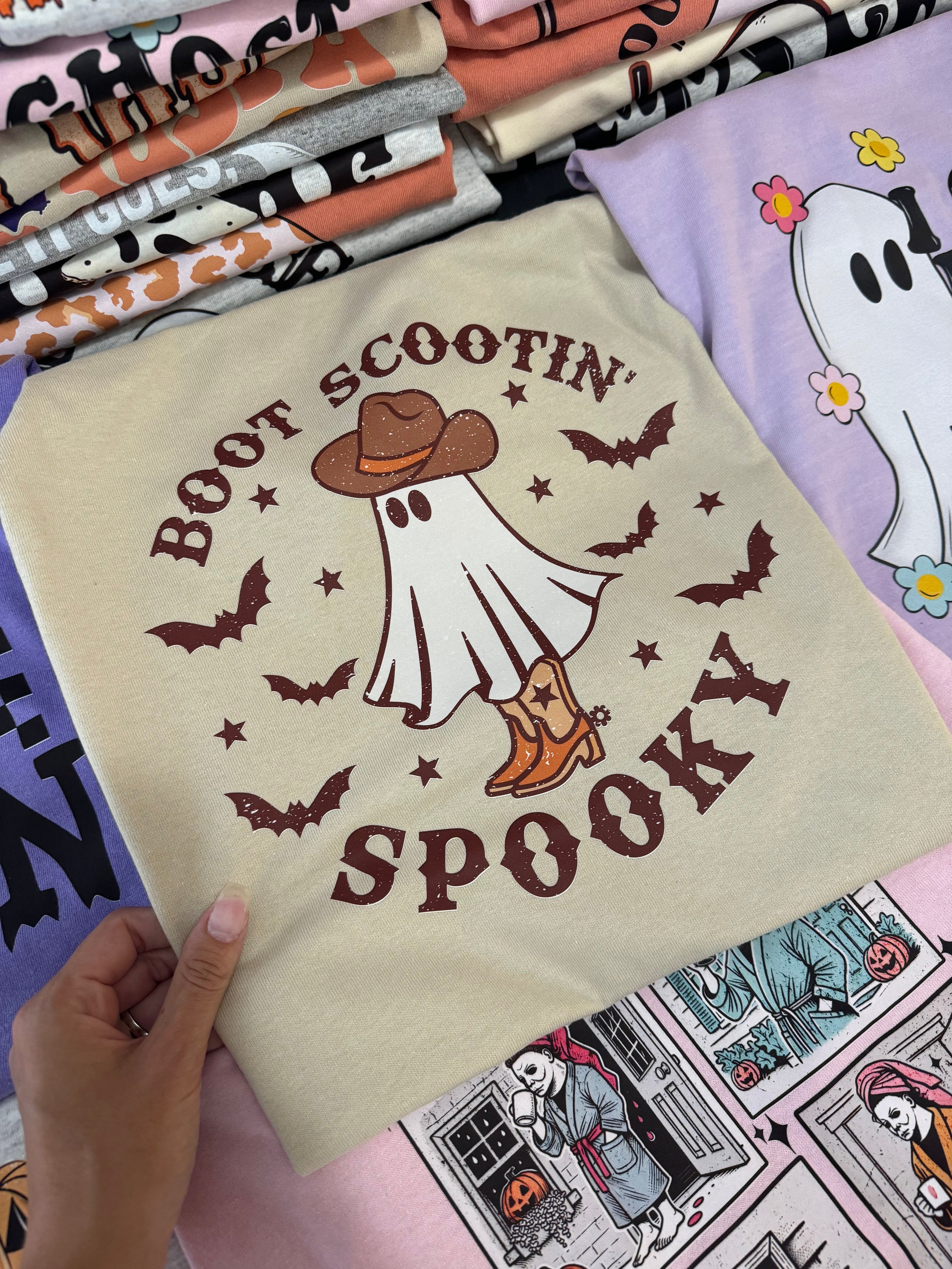Boot Scootin Spooky Cowboy Ghost