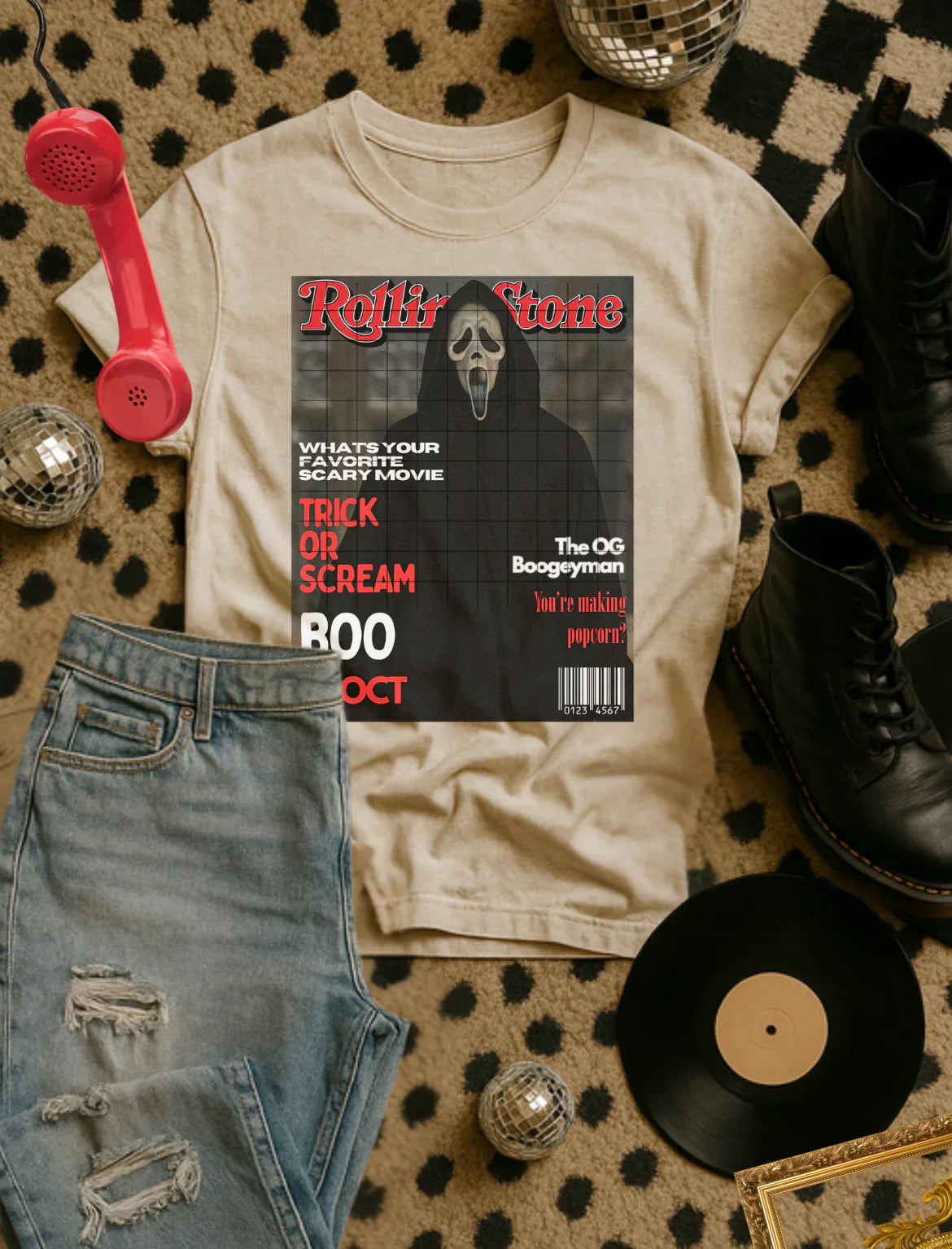 Ghost Face Mag Cover