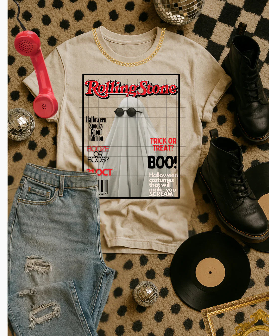 Spooky Ghost Mag Cover