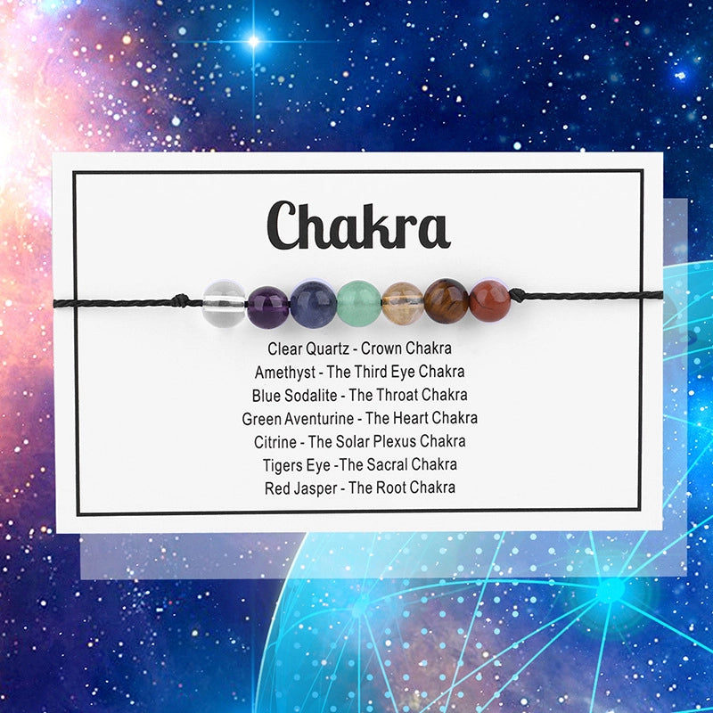 Chakra Adjustable Intention Bracelet