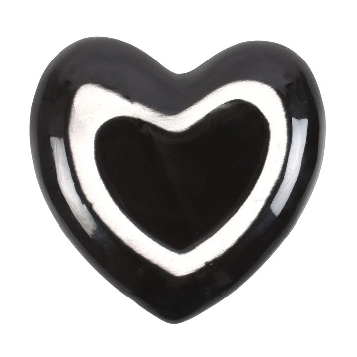 Skeleton Lovers Heart Trinket Dish