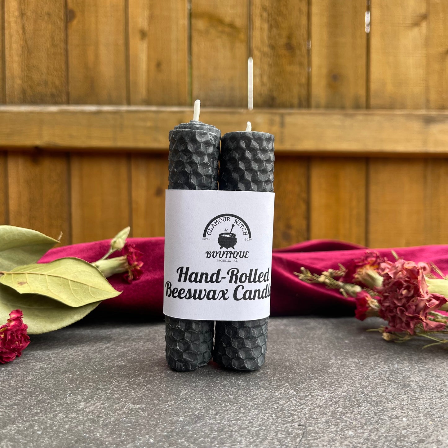 Hand-Rolled Beeswax Candles