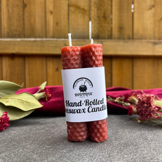 Hand-Rolled Beeswax Candles