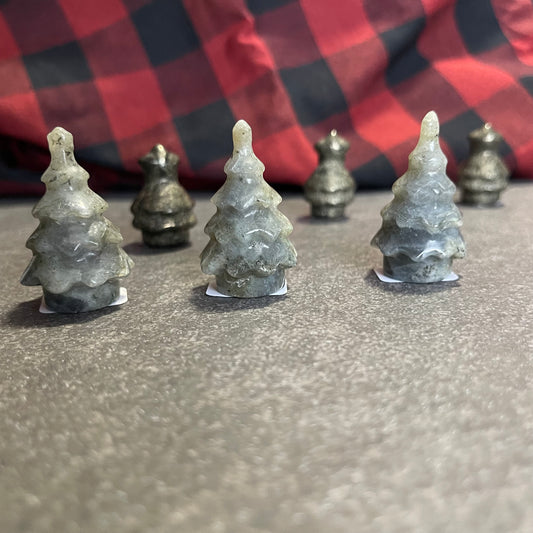 Extra Small Holiday Tree Carvings
