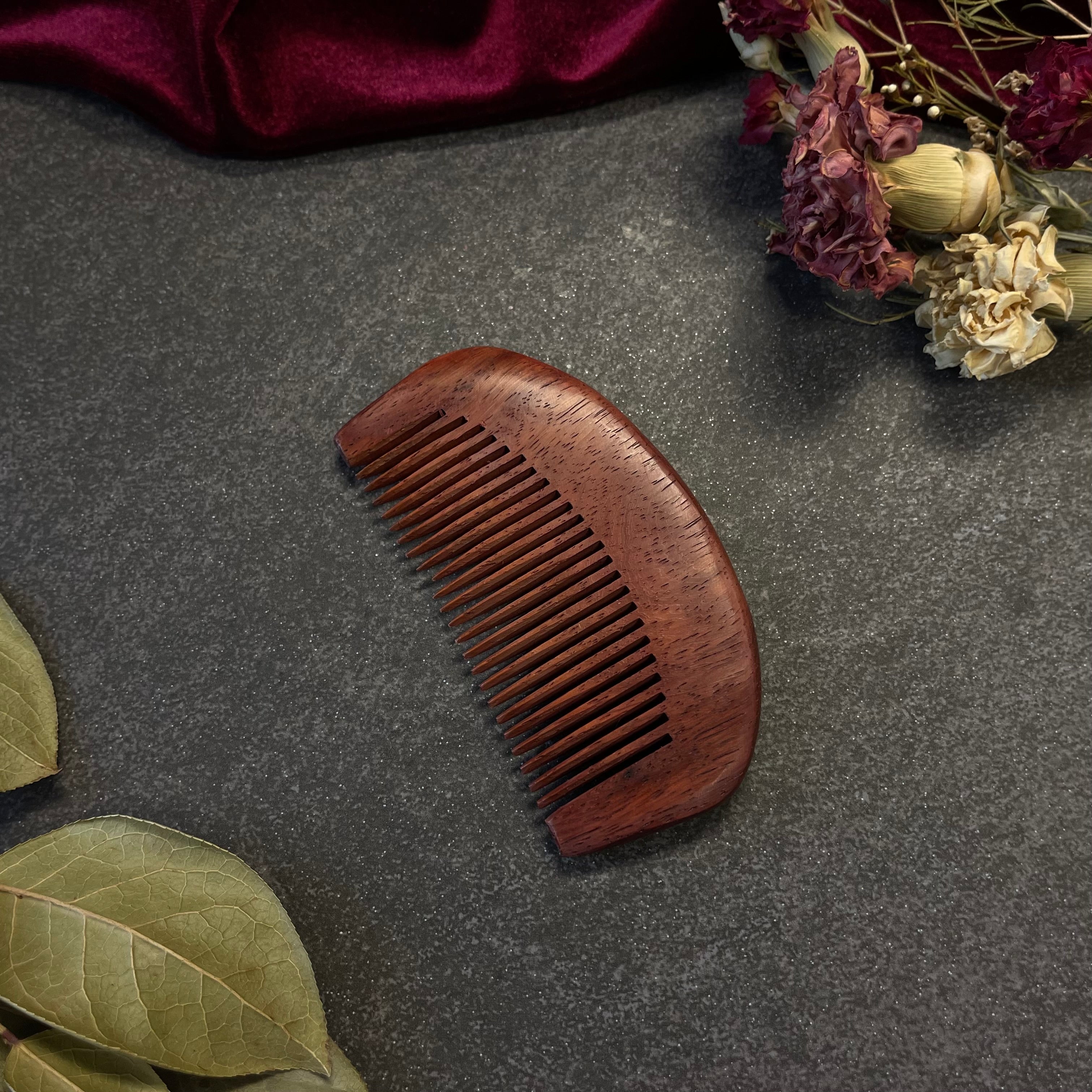 Handcrafted Rosewood Comb