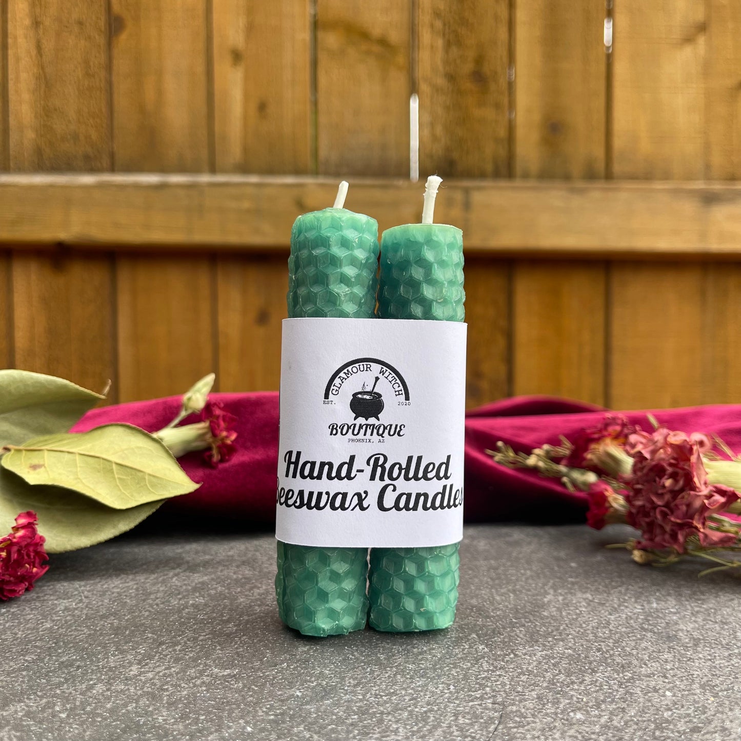 Hand-Rolled Beeswax Candles