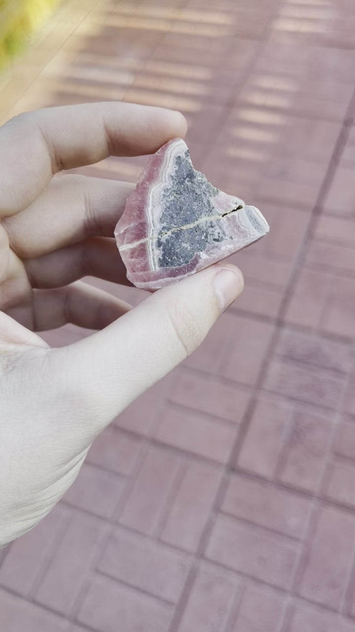Rhodochrosite Slice