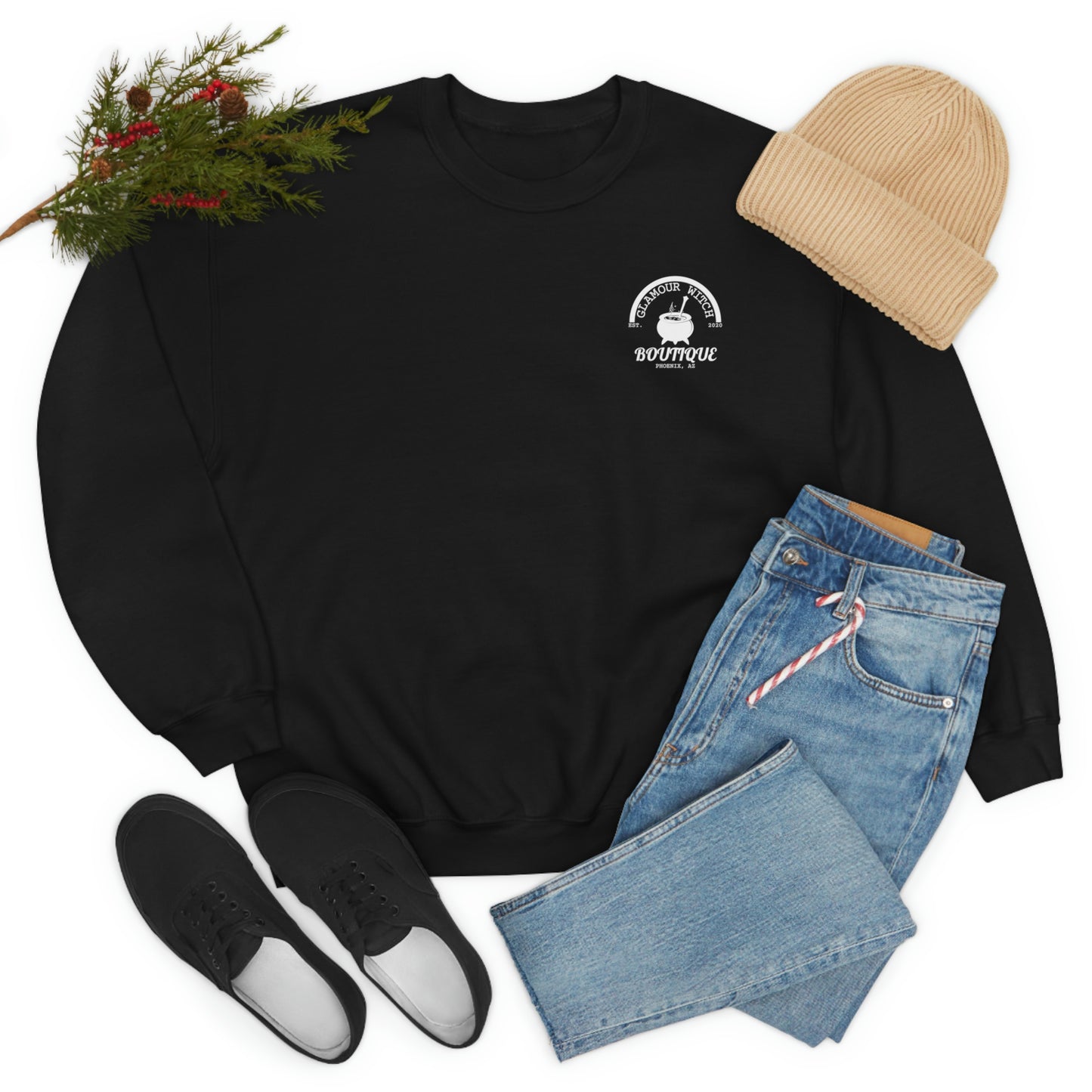 Glamour Witch Boutique Crewneck Sweatshirt