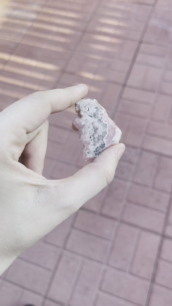 Rhodochrosite Slice