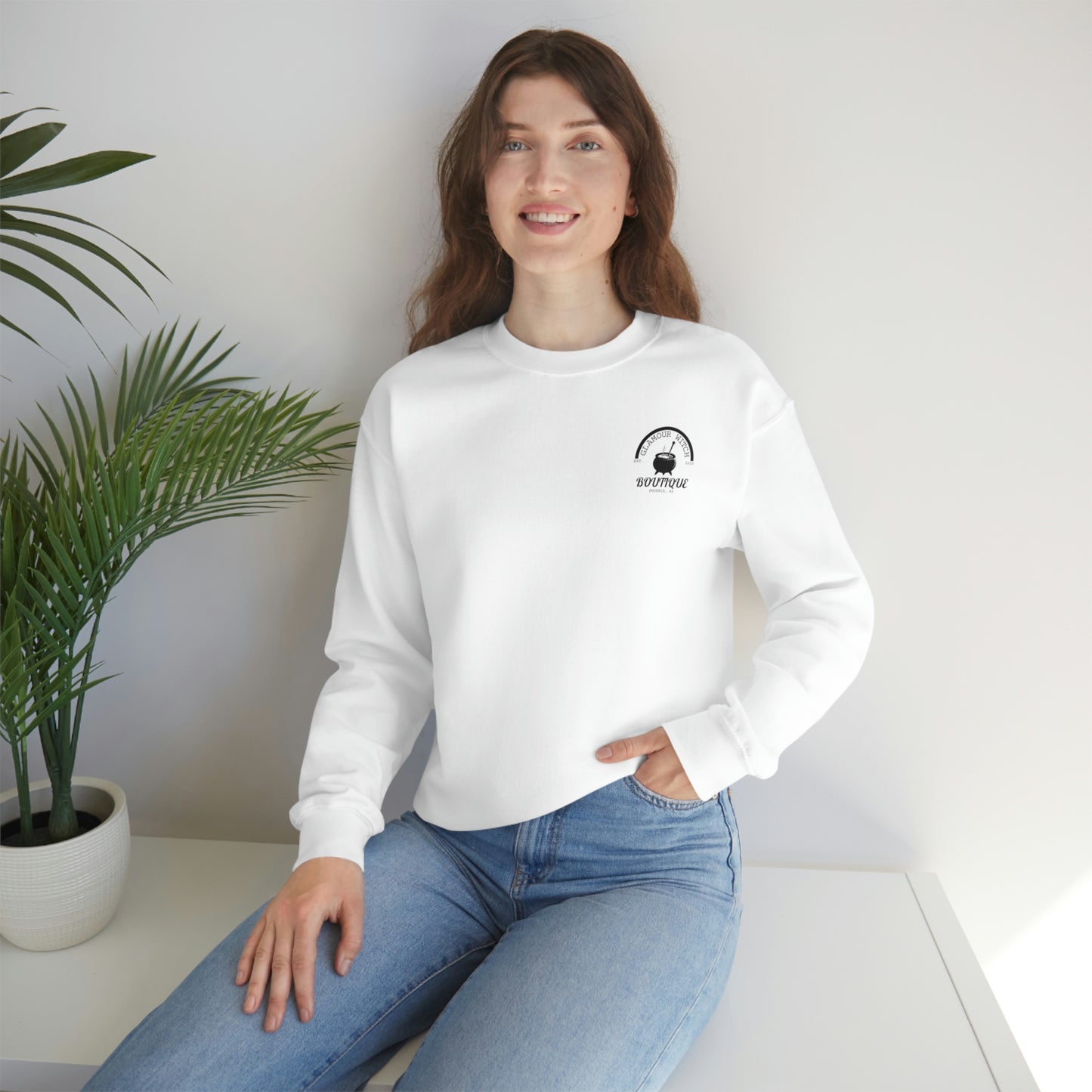 Glamour Witch Boutique Crewneck Sweatshirt