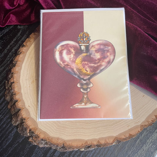 Pure Love Witch's Bottle Card - GWB x Witches Greetings Collaboration