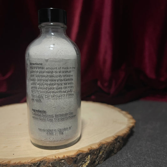 Cranberry Powdered Face Mask