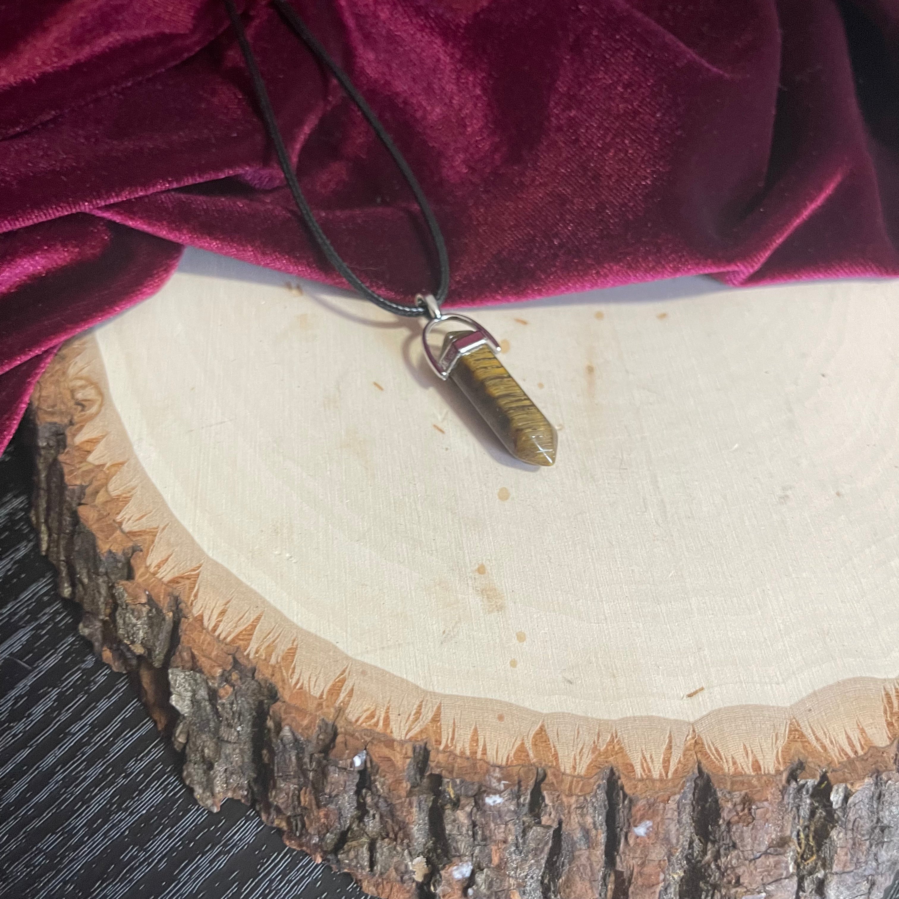 Double Terminated Crystal - Necklace Pendants