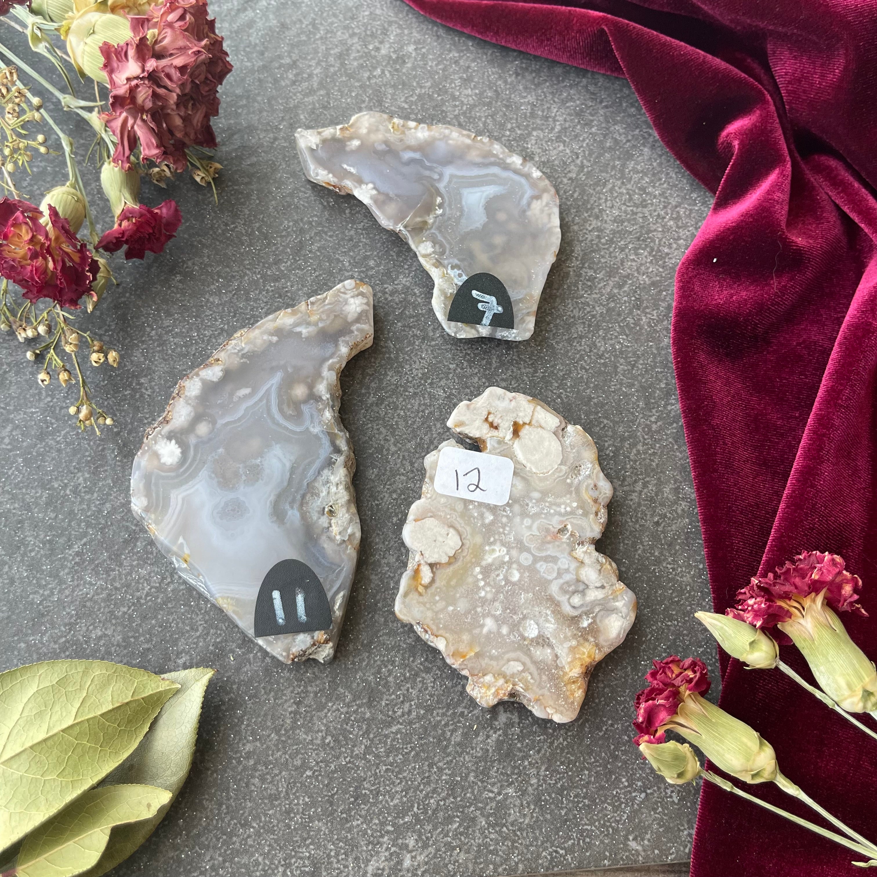 Flower Agate Slab