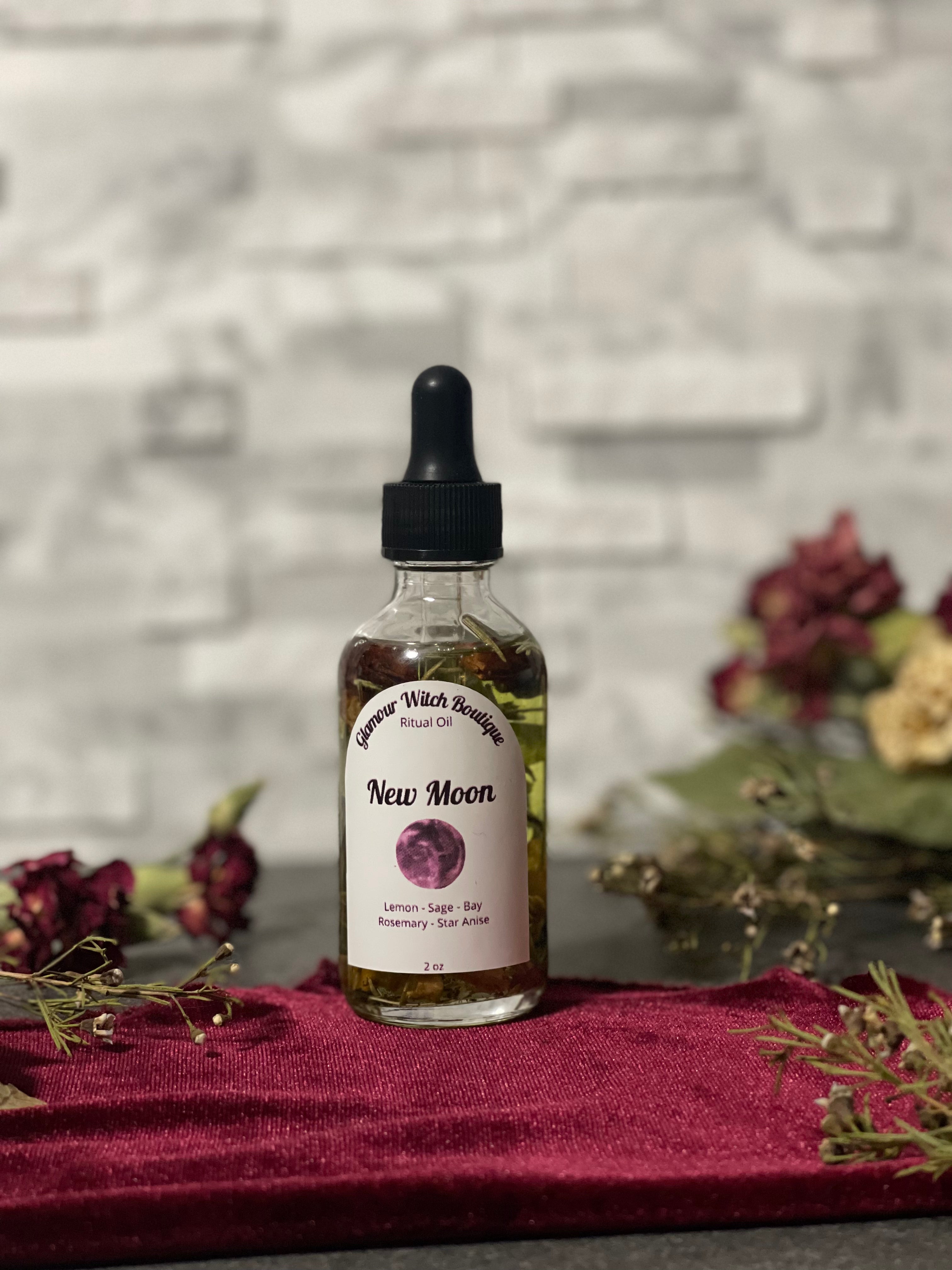 New Moon Ritual Oil