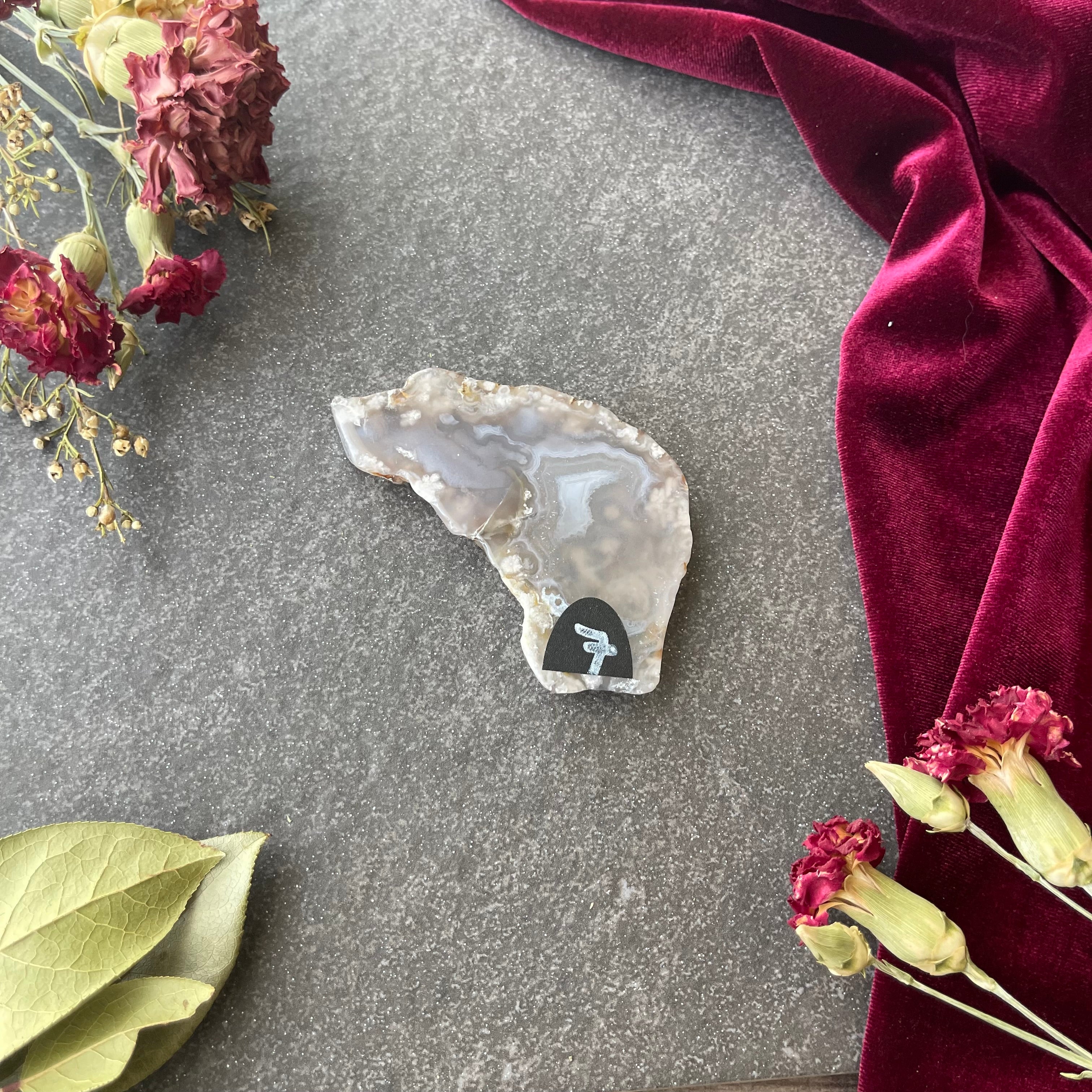 Flower Agate Slab