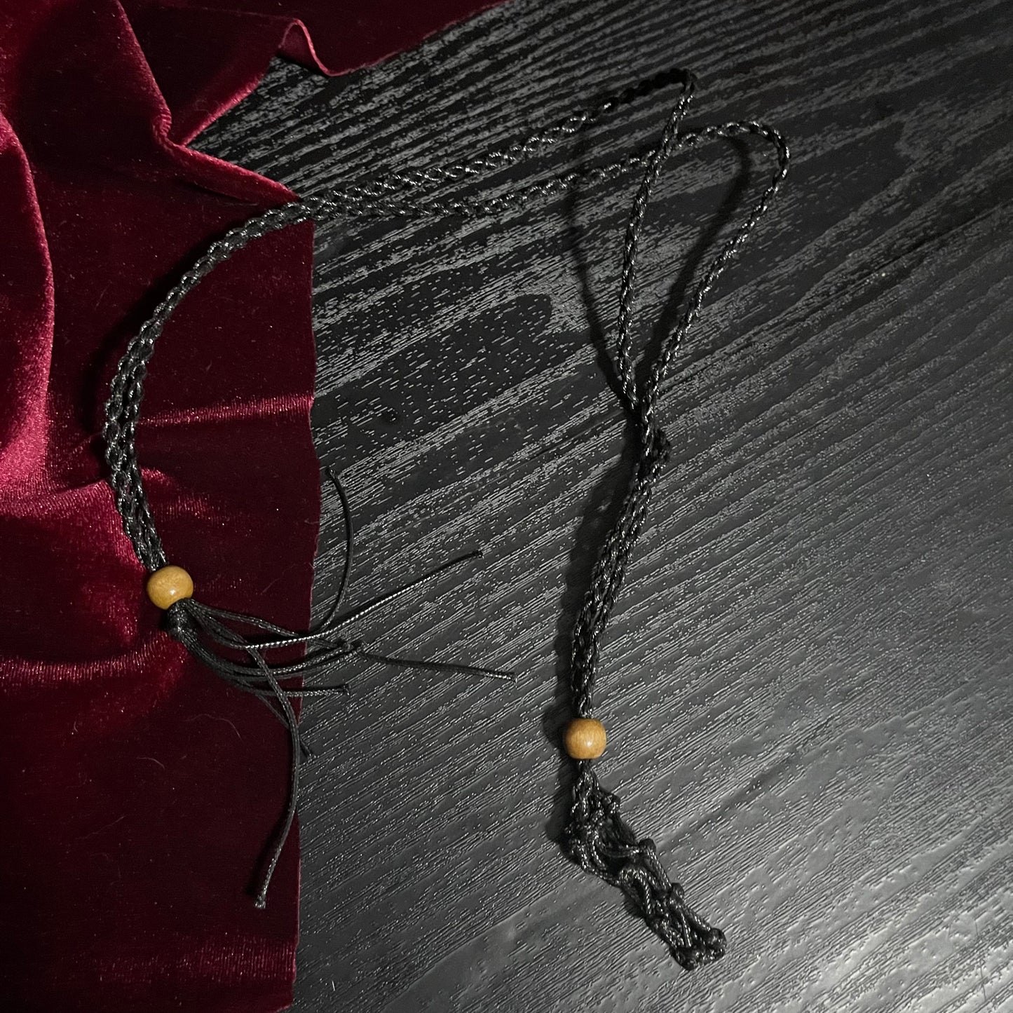 Braided Crystal Cage Necklace