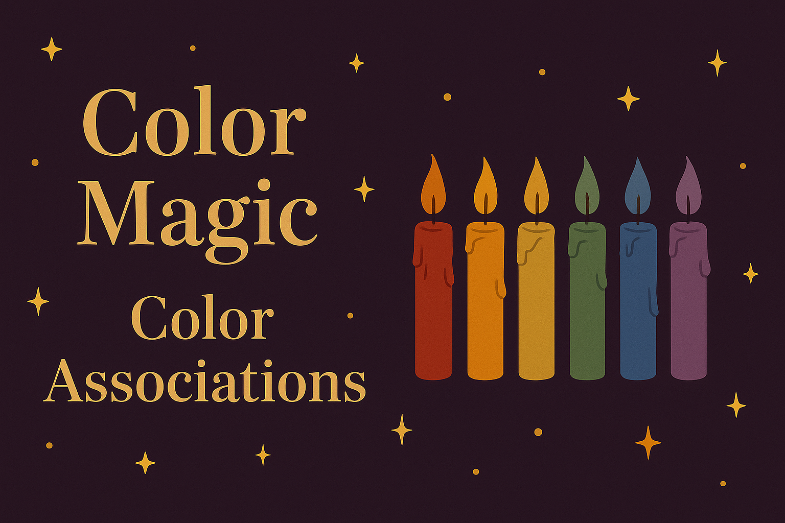 Same Color Magic Color Magic - Color Associations – Glamour Witch Boutique