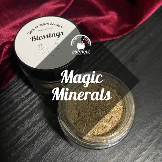 Magic Minerals: The Whimsical World of Spelled Powders