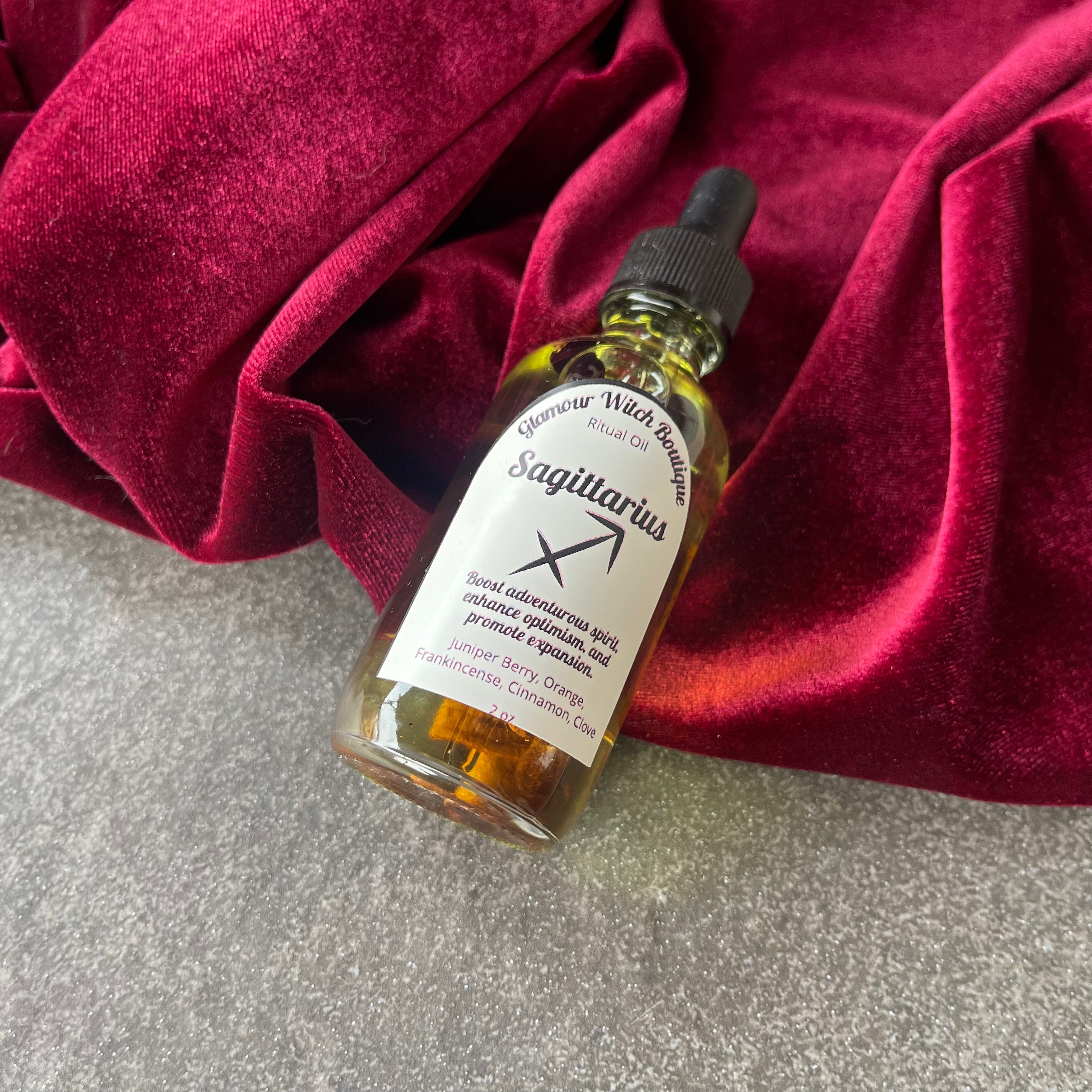 Sagittarius Zodiac Ritual Oil
