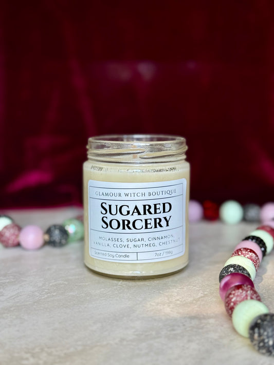 Sugared Sorcery Candle