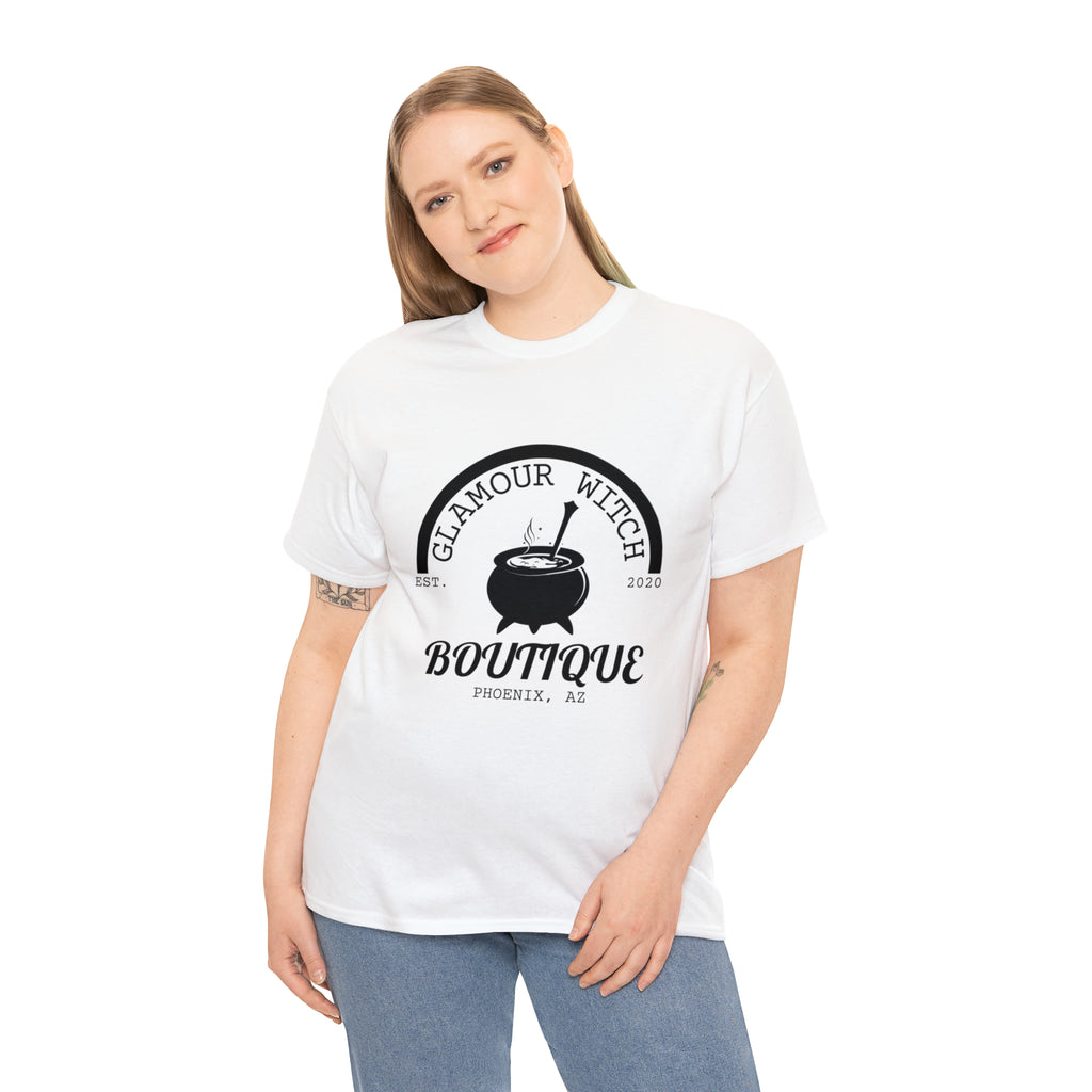 Glamour Witch Boutique Large Logo Cotton Tee