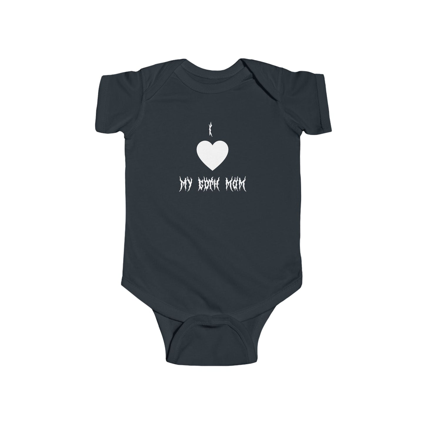 I <3 My Goth Mom Onesie (Babies/Toddlers)