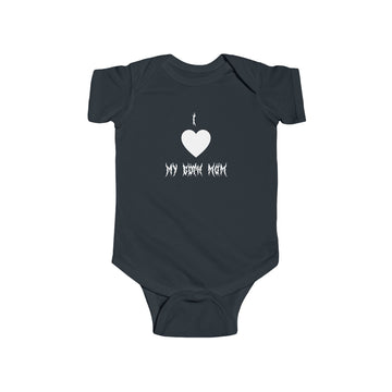 I <3 My Goth Mom Onesie (Babies/Toddlers)