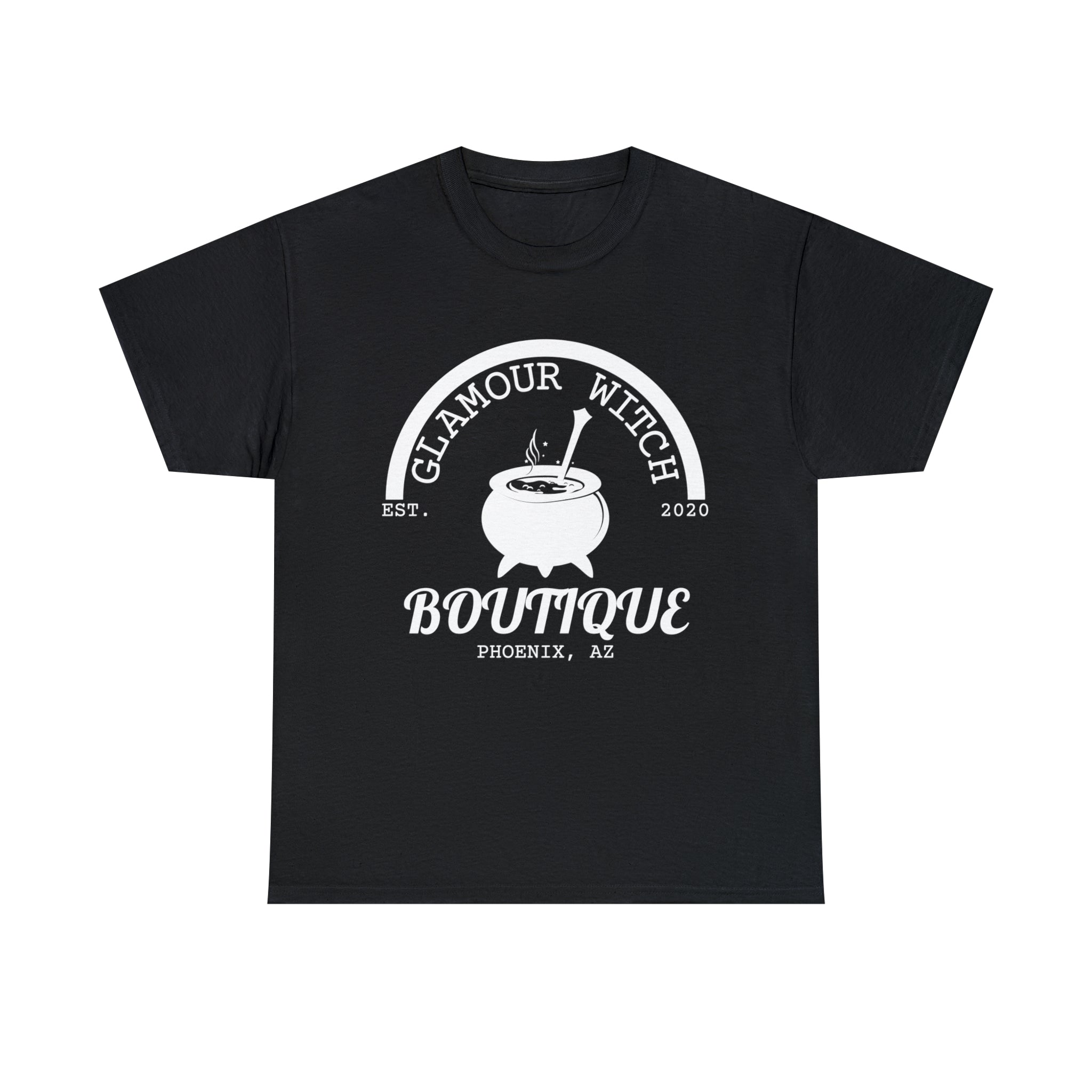 Glamour Witch Boutique Large Logo Cotton Tee